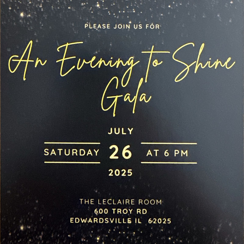 An Evening to Shine – Our First Fundraising Dinner and Auction Gala – July 26, 2025